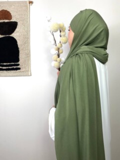 Sandy Premium - Jersey Sandy Premium Light green 100357871 - Hijab