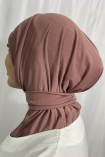 Cagoule with Tie - Cagoule Sandy Grape  - Hijab