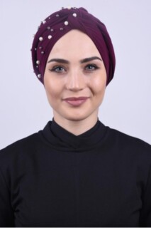 Pearly Dolama Bonnet Plum - 100284969 - Hijab