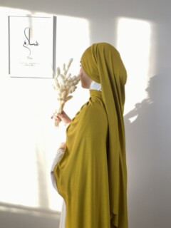 Jersey Premium - الخردل الأصفر - Hijab