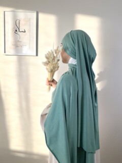 Jersey Premium - Prêt à enfiler - émeraude  - Hijab