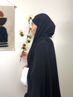 Ready To Wear - Sandy Premium Noir - Hijab
