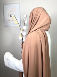 Shawl - Medina Silk Hazelnut 100357910 - Hijab