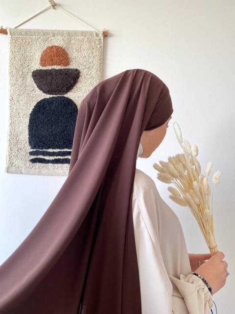 Ready To Wear - Hijab PAE - Chocolate brown 100357895 - Hijab