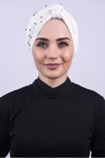 Pearly Wrap Bonnet White - 100284973 - 