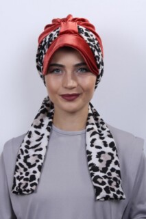 Bonnet & Turban - Velvet Scarf Hat Bonnet Tile - 100283108 - Hijab