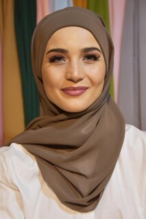 Ready Made Practical Bonnet Shawl Mink - 100285542 - 