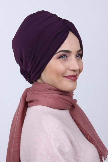 Bidirectional Rose Knot Bonnet - 100284855 - Hijab