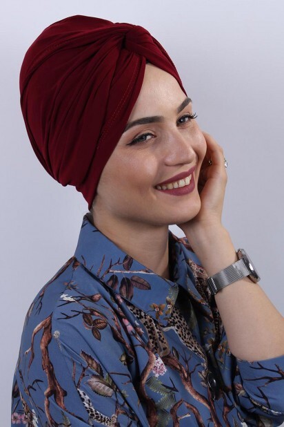 دولاما بونيه أحمر كلاريت - Hijab