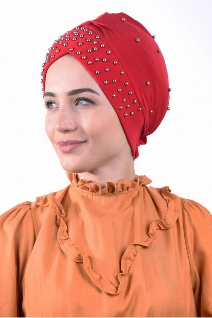 Pearl Pool Cap Red