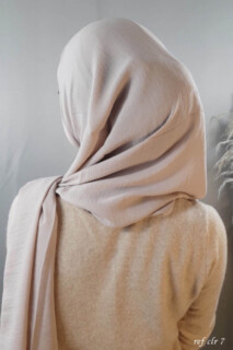 Hijab Jazz Premium Nougat - - Hijab Jazz Premium Nougat - 