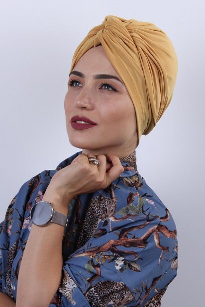 دولاما بون خردل أصفر - Hijab