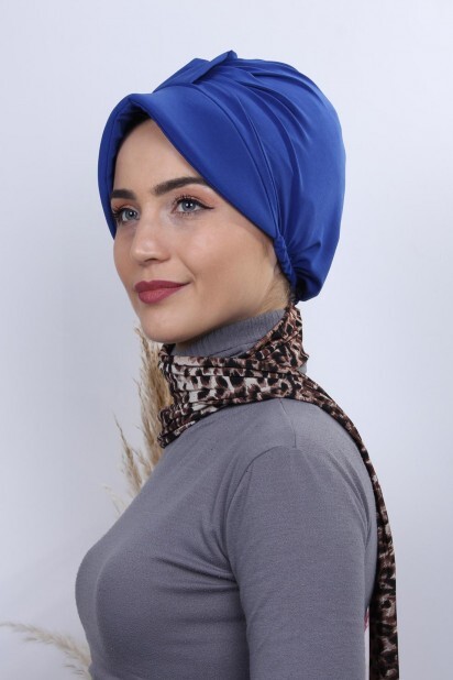 Scarf Hat Bonnet Sax - 100284989 - 