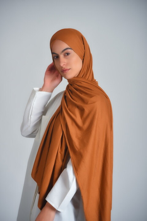 instant Cotton Cross - Jersey premium , bande croisé 08 - Hijab
