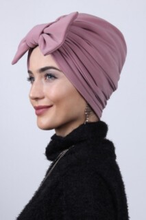 Bonnet bidirectionnel avec arc rempli de rose séchée - 