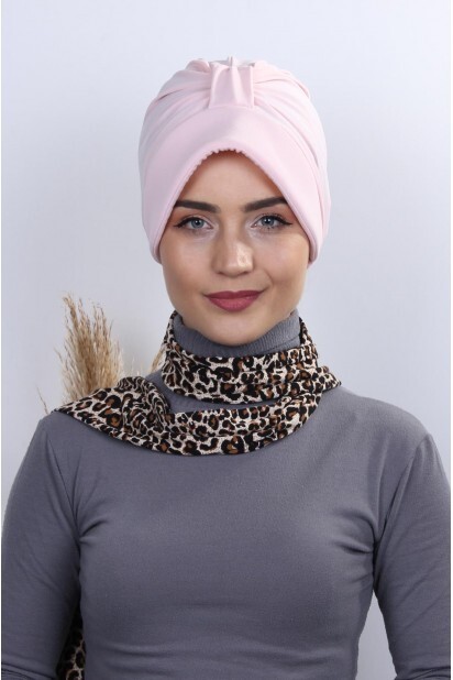 Scarf Hat Bonnet Salmon - 100284988 - 