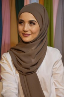 Ready Made Practical Bonnet Shawl Mink - 100285542 - 
