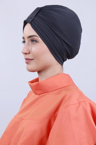 Bonnet Double Face 3 Rayures Fumé - 