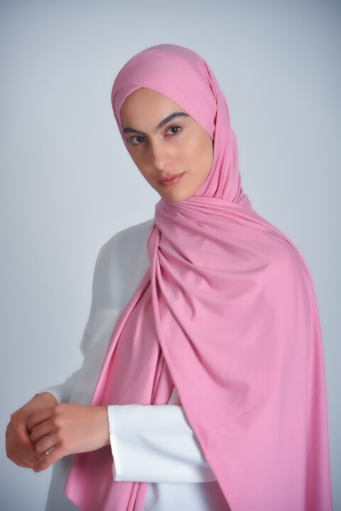 instant Cotton Cross - Jersey premium , bande croisé 04 - Hijab