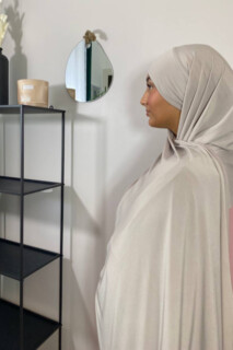 Sandy Premium - Hijab prêt à nouer Argile - Hijab