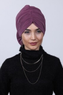 بونيه مزدوج الاتجاه مع ورد مجففة فيونكة محشوة - 