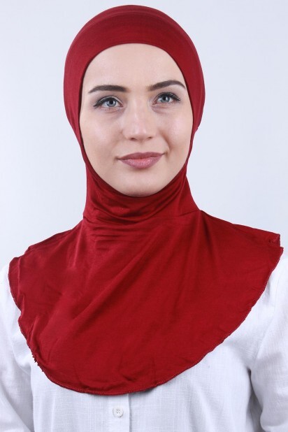 Cagoule Plus - Neck Bone Claret Red - 100293517 - Hijab