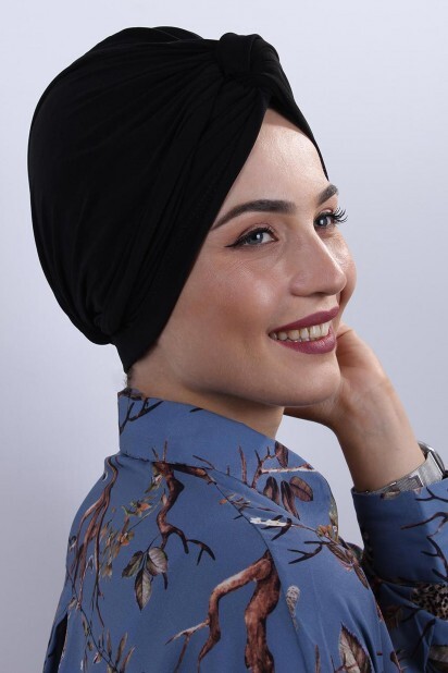 Dolama Bonnet Black - 100285251 - Hijab