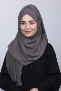 Bonnet Shawl Mink - 100285168 - 