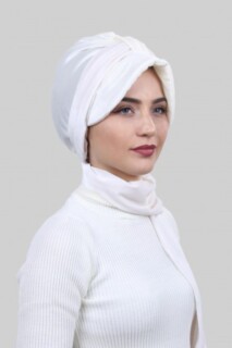 Velvet Shawl Hat Bonnet White - 100283147 - 