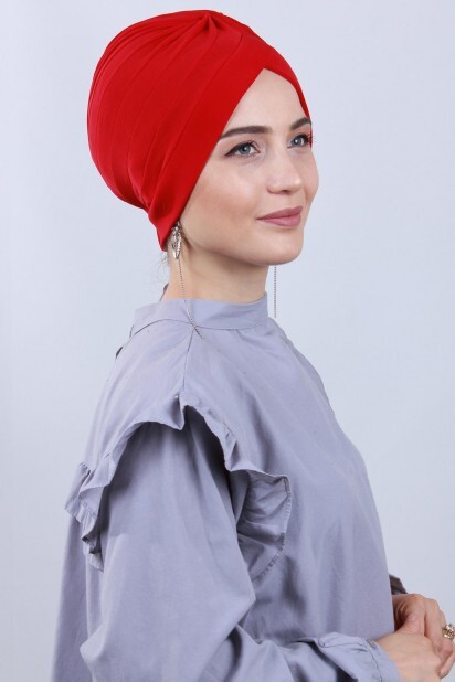 Nevrulu Double-Sided Bonnet Red