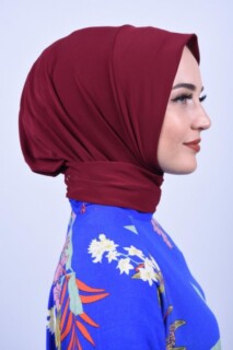  شال أحمر كلاريت - 