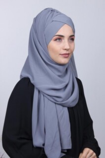 Bonnet Shawl Gray - 100285151 - 