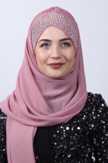 Stone Boneli Design Châle Rose Séchée - 