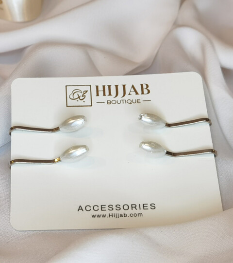Accessories - 4 pcs Muslim Hijab Clip Scarf 100298843 - Hijab