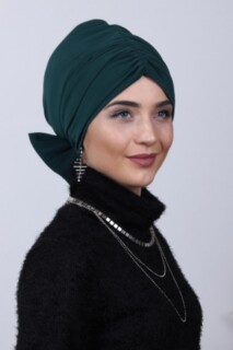 شال ذو اتجاهين بفيونكة مملوءة - 