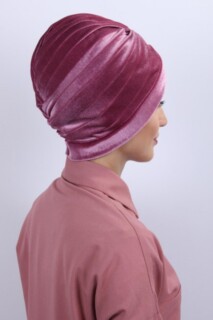 Velours Nevru Bonnet Rose Séchée - 
