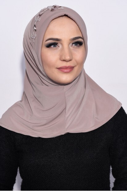 عملي ضوء المنك الحجاب الترتر المنك - Hijab