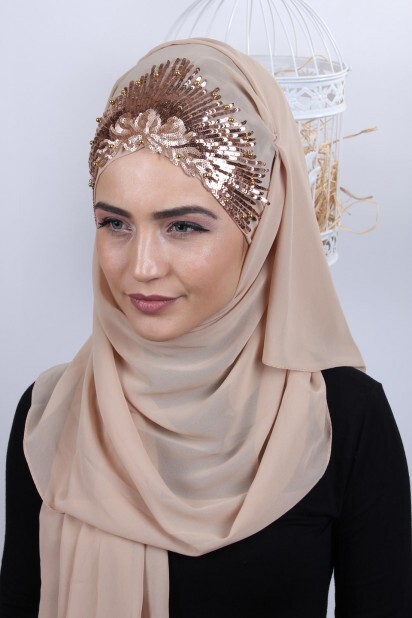Design Princess Shawl Beige - 100282887 - 
