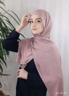 Shawls - Jersey premium - Rose poudré - Hijab