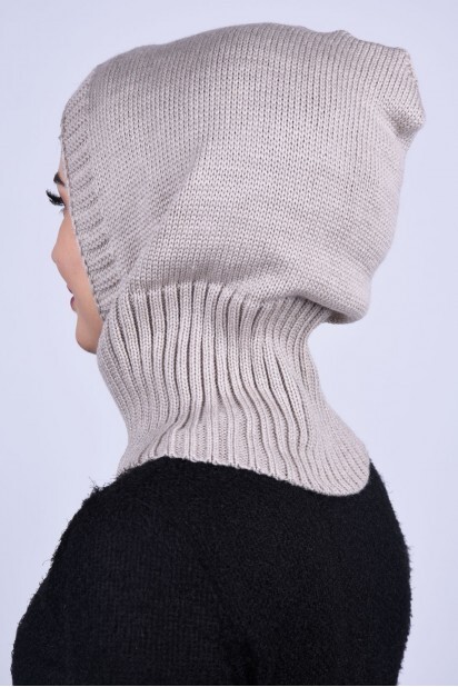Knitted Wool Beige  - 100284909 - 