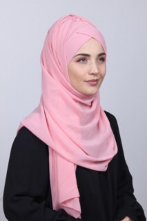 Bonnet Shawl Powder Pink - 100285162 - 