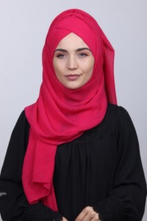 Bonnet Shawl Fuchsia - 100285150 - Hijab