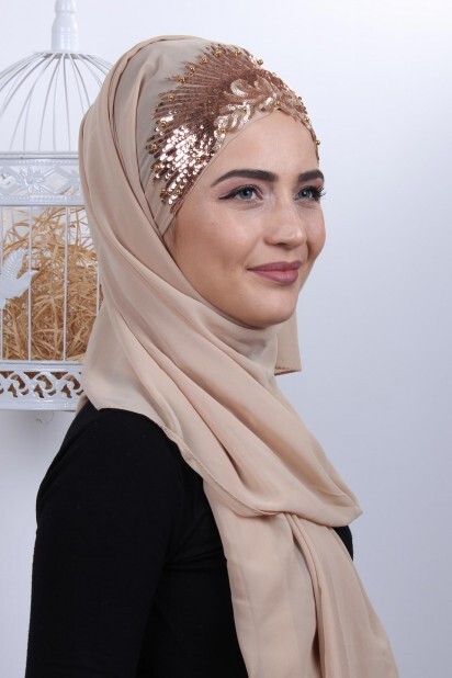 Design Princess Shawl Beige - 100282887 - 