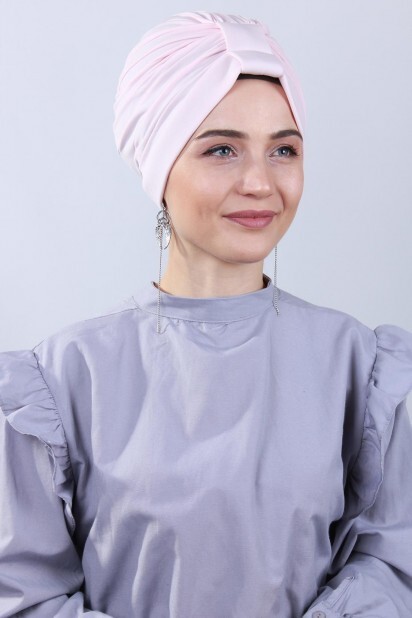 Double-Sided Bonnet Salmon with Nevru - 100285433 - 