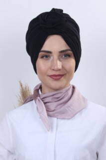 بونيه روز عقدة ثنائية الاتجاه أسود - 