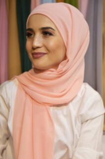All Occasions Ready - Prêt Pratique Bonnet Châle Saumon - Hijab