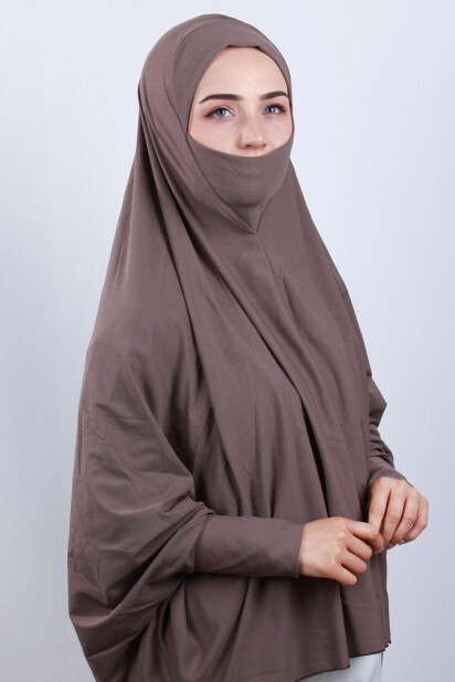 5XL Veiled Hijab Mink - 100285109 - 