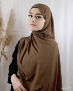 Crepe Shawl - Crepe shawl Praline - - Crepe shawl Praline 100318067 - Hijab