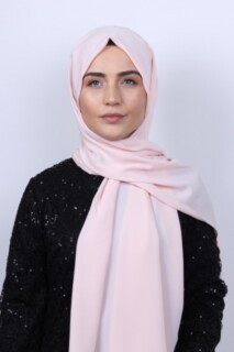 Medine ipegi Shawl - Châle soie de médine Rose Poudré - Hijab