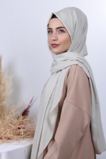 Medina Silk Shawl Beige 100285381 - 